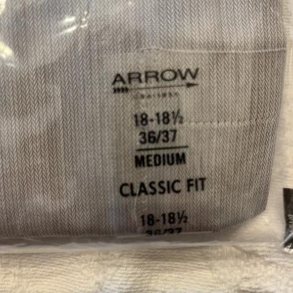 Mens Arrow wrinkle free dress shirt - Picture 4 of 4